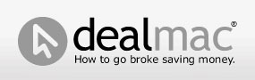 Logo dealmac.com - How to go broke saving money