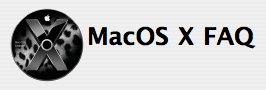 Logo Mac OS X FAQ